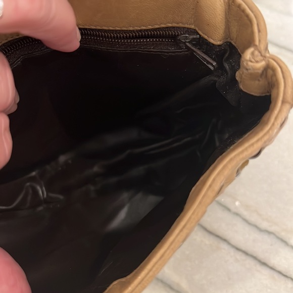 Vintage Leather & Suede Handbag - Picture 10 of 16